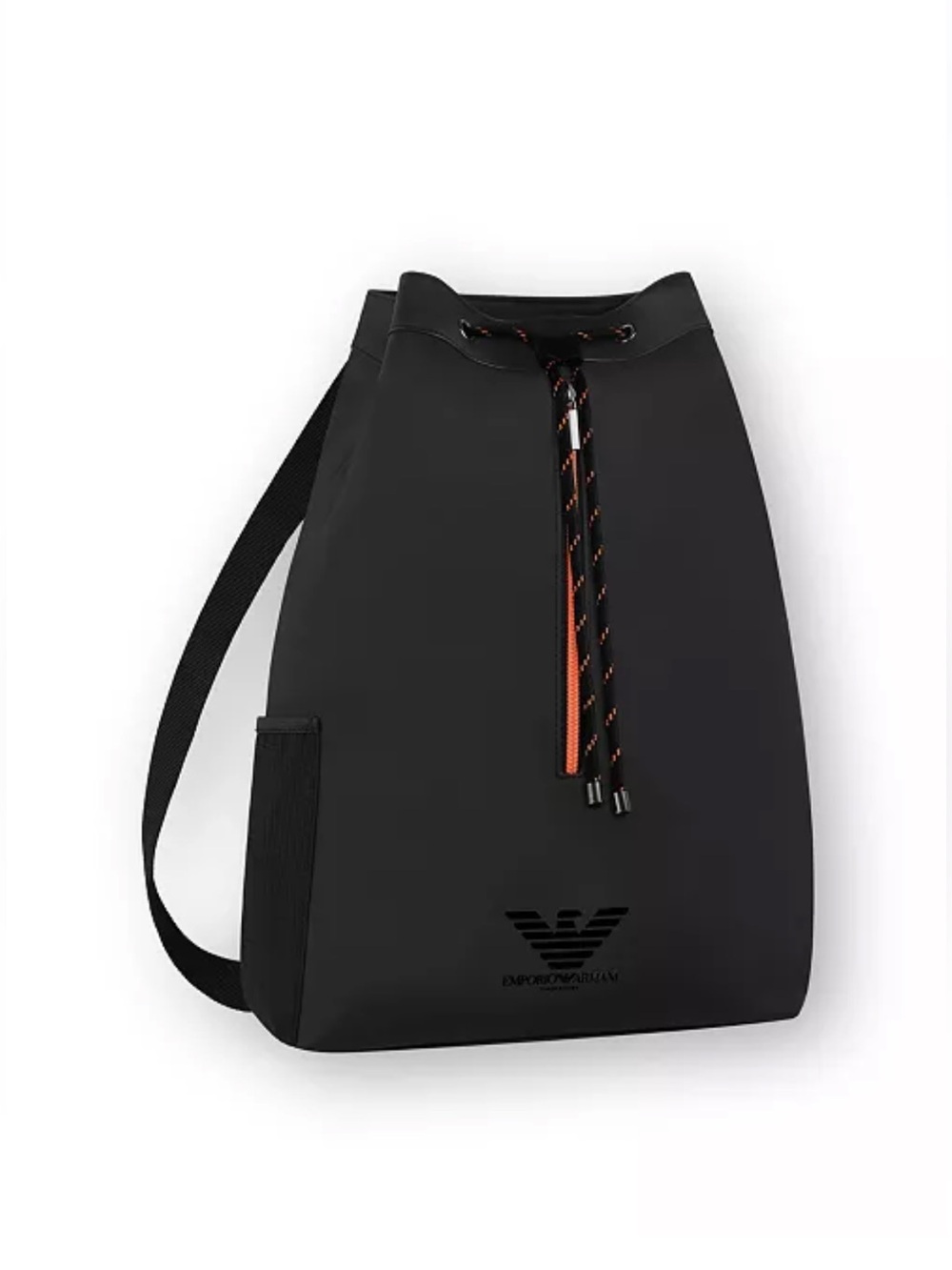Emporio Armani Black Backpack